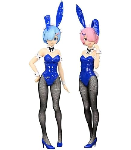 Bicute Bunnies Figure レム　ラム　フィギュア　7種14点 プライズフィギュア BiCute Bunnies Figure レムとラムの違いを確認